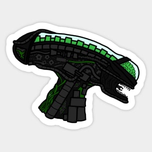 Robot Xenomorph Sticker